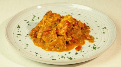 CURRY MALGASCIO DI GAMBERI E POLLO